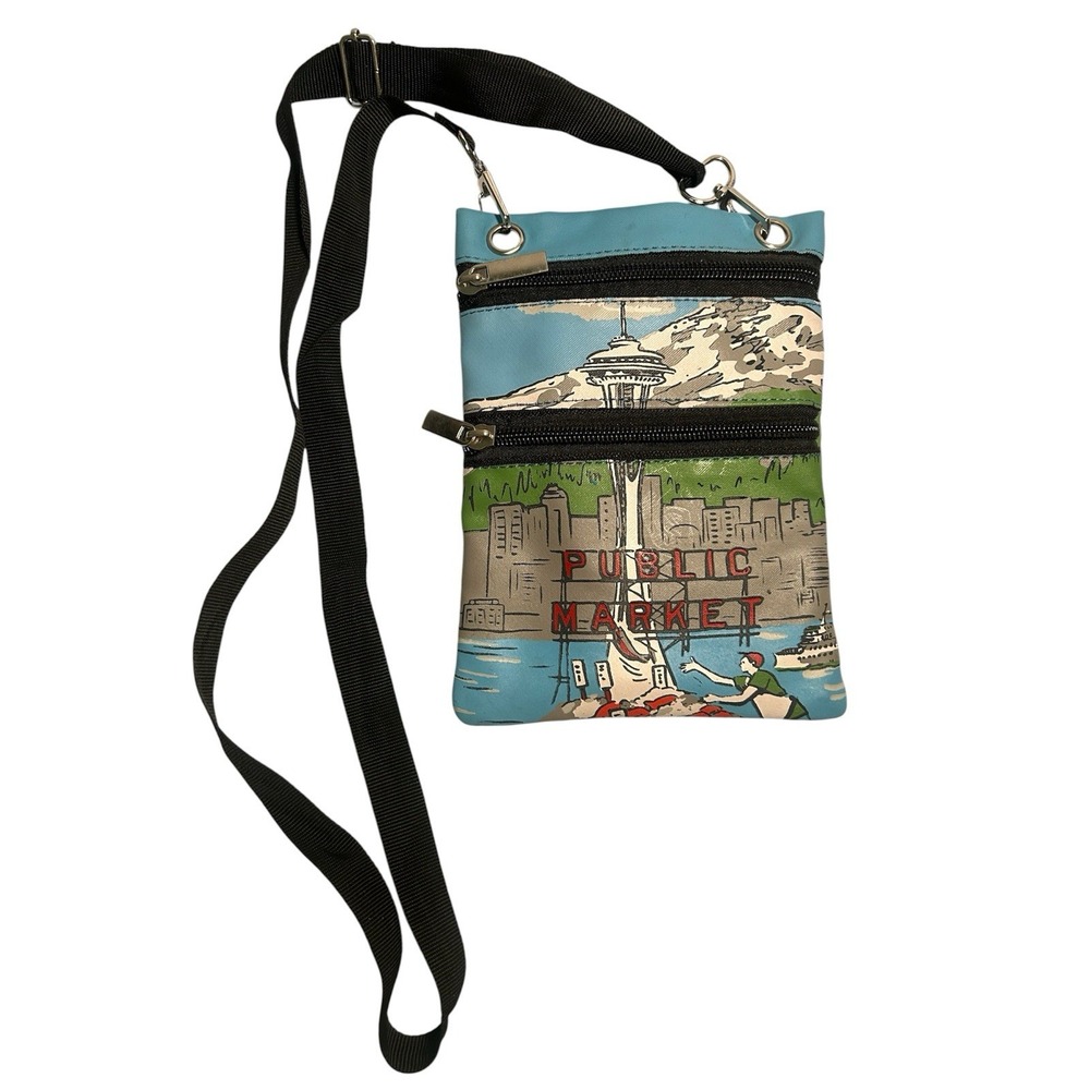Seattle Crossbody Purse W/Kitchen Bag Organizer Adjustable Strap